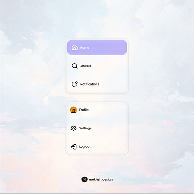 Navbar design navbar navigation ui ux