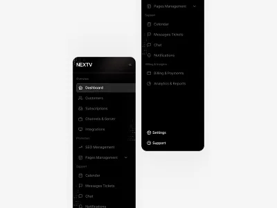 Sidebar Navigation 🚀 app dashboard dropdown left menu menu navigation sidebar ui ux web