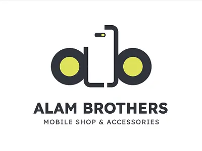 Custom Designed Logo | Alam Brothers branding graphic design logo