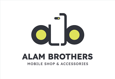 Custom Designed Logo | Alam Brothers branding graphic design logo