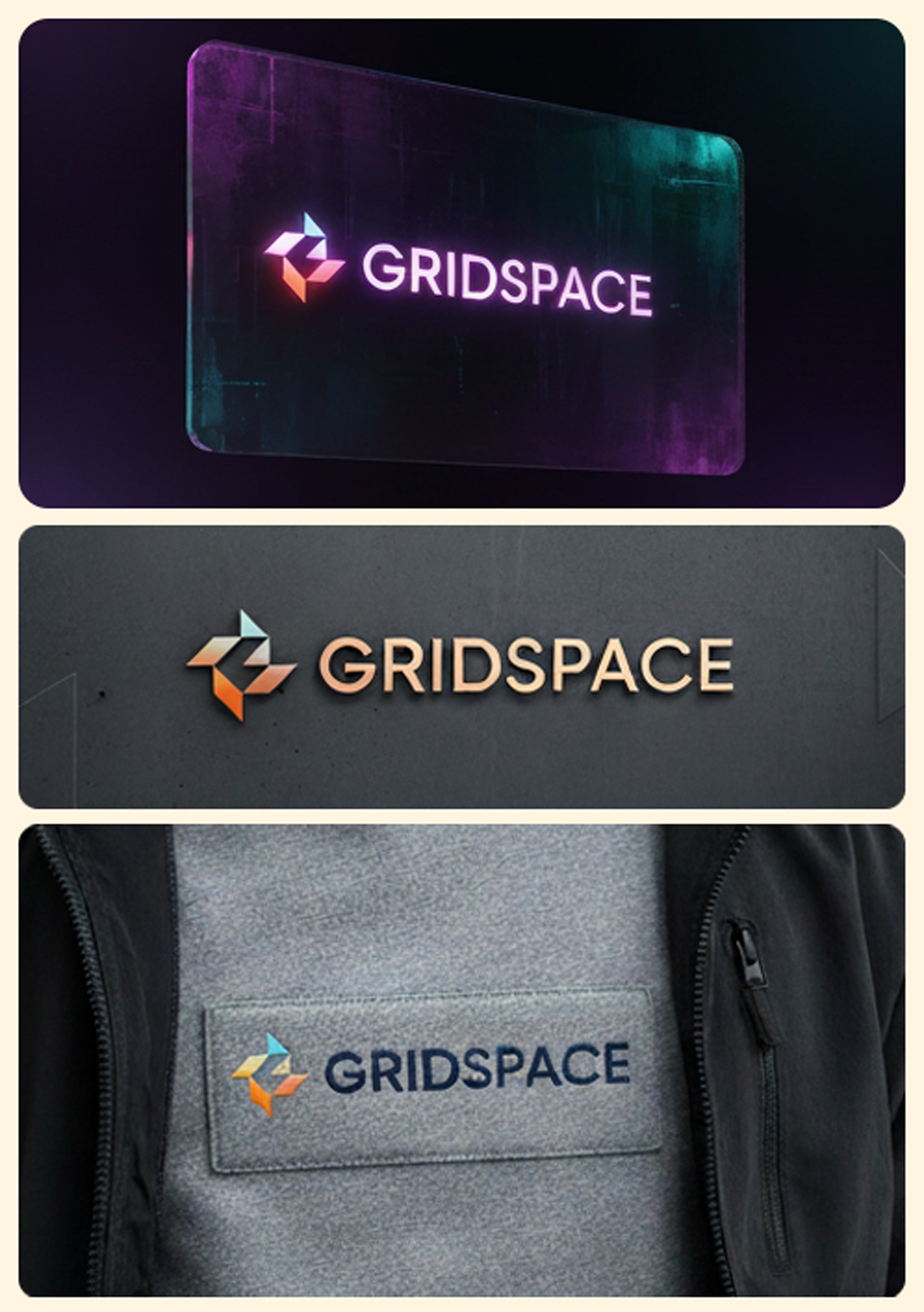 GRIDSPACE — Tech Brand Logo Design abstract logo brand designer brand identity branding business branding creative design geometric logo logo design logo mark modern branding professional logo tech logo