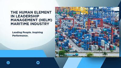 Human Element In Leadership Management Course animation branding graphic design