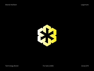 Abstract Logo, Tech Logo, AI Logo abstract logo abstract tech logo ai automation artificial intelligence branding design graphic design hexagon logo illustration logo logomark logotype symbol technology logo vector