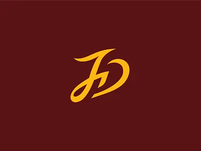 Jayden Daniels Logo Mark branding graphic design logo sports design