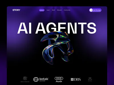web site design: landing page modern web site page ui 3d 3d website ai agent landin page ai agents ai website award winning website design hightech website landing page modern website ui ui ux ui ux design uiux user interface ux web web page website website design