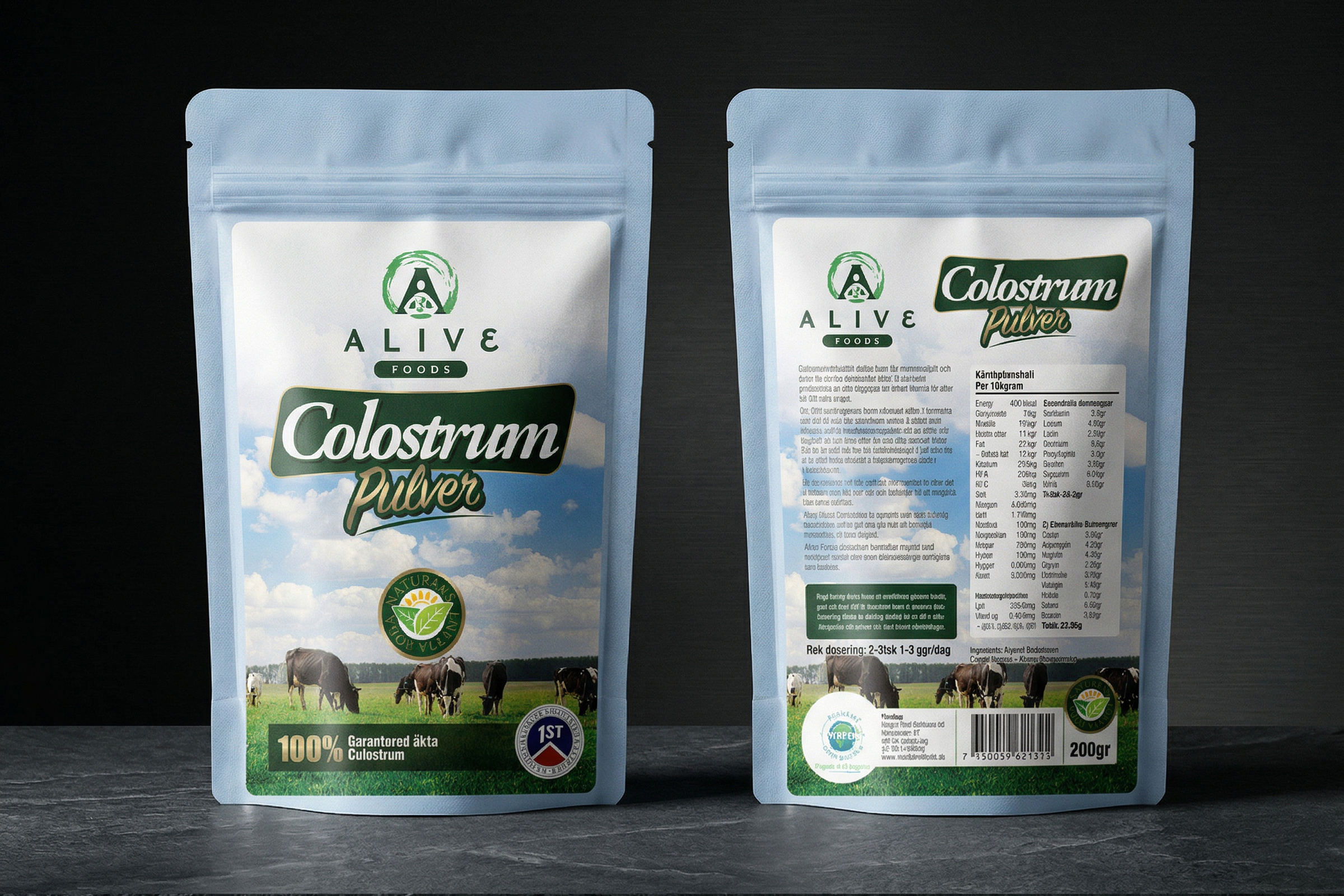Example of Professional & Shelf Ready Label Design