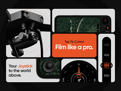 Drone Control App UI – 3D Skeuomorphic Pro Camera & Flight Contr 3dui aftereffects cameraui cinema4d controlinterface droneapp droneui figma flightcontrols hud interactiondesign iosappdesign motiondesign productdesign pseudo3d skeuomorphicui uidesign uxdesign