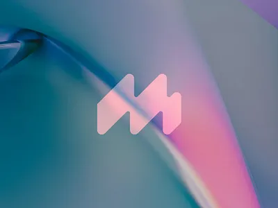 Modern Logo Design Collection – Letter M Monogram Icon .09 abstract ai audio brand branding clean geometric letter m minimal minimalist modern monogram music play soft startup tech visual identity wave