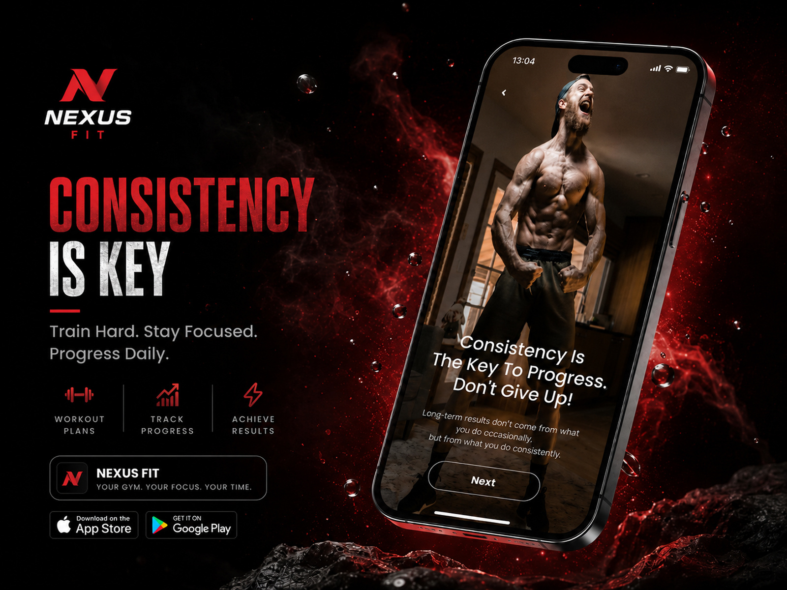 Fitness and Well-being Application animation dark theme or dark mode dashboard design dashboard ui fitness app fitness tracker gym habit tracker health app ios or android mental health app mobile app modern ui motion graphics mvp product design saas ux design wellness app workout app