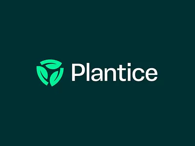 Leaf+Shield Logo abstract logo agro app icon app logo brand identity branding design graphic design guard icon leaf logo modern logo monogram organic p logo plant protect shield tech