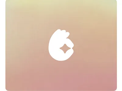 Logo 4 / 1 year daily AI logo challenge ai ailogo hand llm logo ok spark symbol
