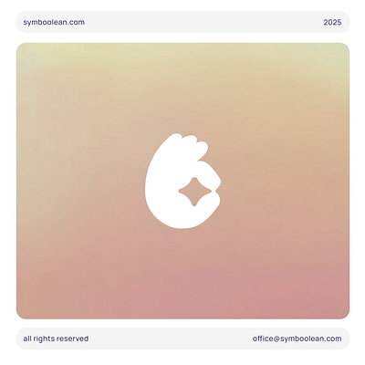 Logo 4 / 1 year daily AI logo challenge ai ailogo hand llm logo ok spark symbol