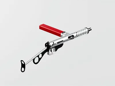 Simple 3d 3d animation blender blender3d bullet fire gun illustration isometric isometric illustration magazine metal