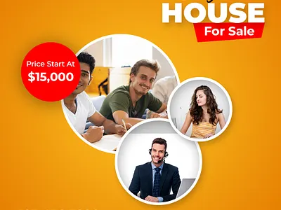 House Sale Banner branding graphic design logo ui