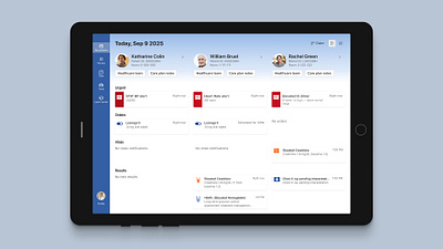 CareSync monitoring nurse patients ui