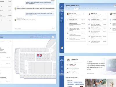 CareSync monitoring nurse patients ui