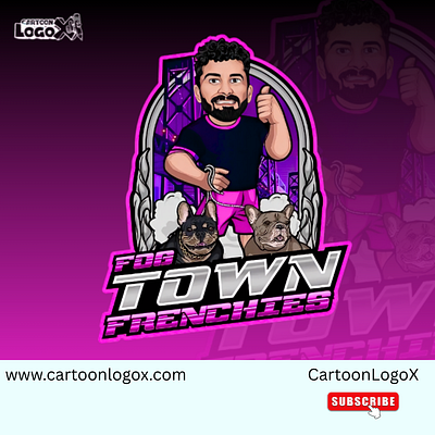 French Bulldog Gentleman | Premium Cartoon Logo & Mascot Design branding cartoon logo character logo creative branding creative logo art dribbble design graphic design illustration branding logo logo showcase mascot design pet brand design premium logo vector mascot