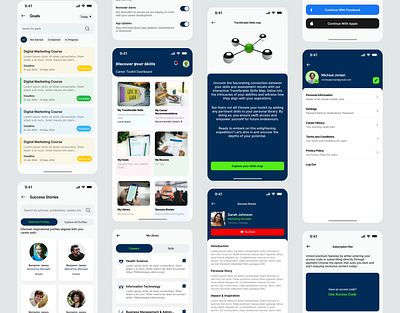 AimWise goals goals management light theme mobileapp mobileapp design product designs task management ui uidesign userinterface ux uxdesigns