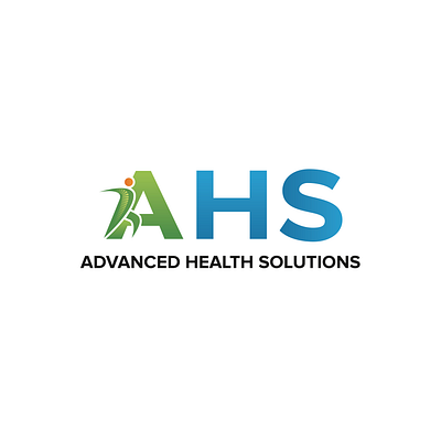 Advanced Health Solutions Logo Design branding graphic design logo