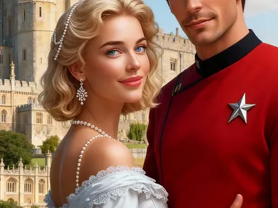 Star Trek Romance Characters character design graphic design historical romance regency star trek romance
