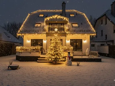 Winter Fairy tale - illumination ai assisted design