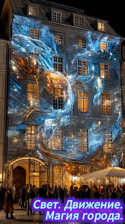 Projection on building facades ai assisted design