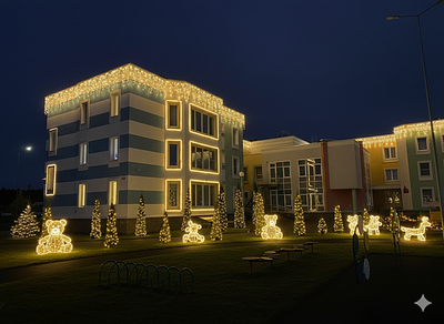 Kindergarten Leskovka ai assisted design