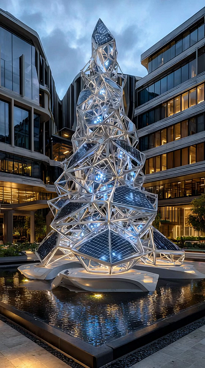 Art object Spruce 1 ai assisted design