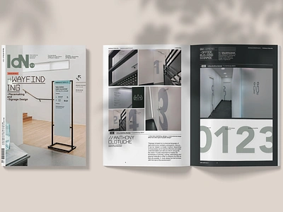 Signage Design idn idnmagazine idnworld magazine print publication signage wayfinding