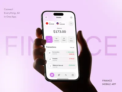Fintech Mobile App Design app app design bank banking design figma finance finance app fintech fintech app mobile app mobile app design mobile design mobile ui ui design uiux design wallet