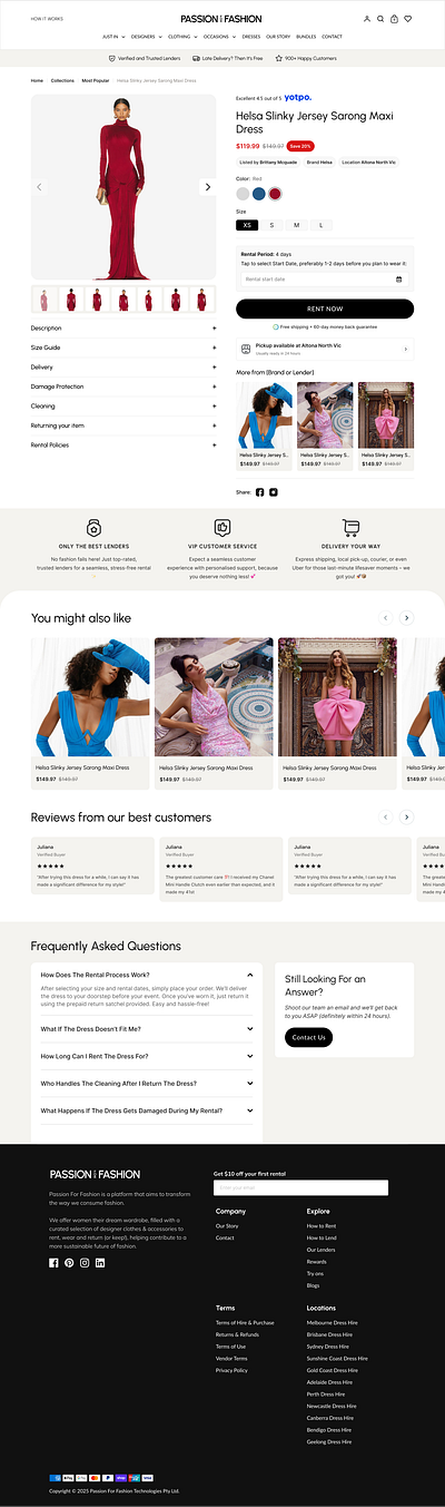 passionforfashion.au web design 3d animation app appdesign branding design graphic design illustration logo motion graphics ui uidesign ux uxdesign