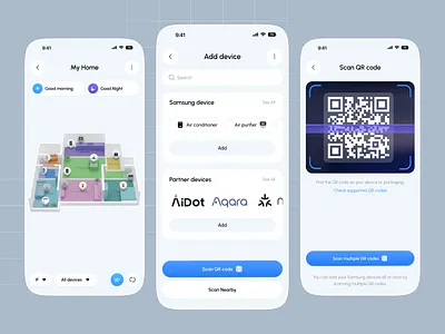 Mobile App Design for Smart Home app design mobile mobile app mobile app design mobile app ui mobile ui mobile ui design smart home app smarthome ui ui design ui ux design web3