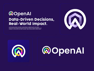 openAI logo abstract logo app icon symbol blockchain logo branding chatgpt creative logo design gradient logo logo logo design logo designer logodesign logomark logotype modern logo openai logo print startup logo ddesign usa logo designer web3 logo