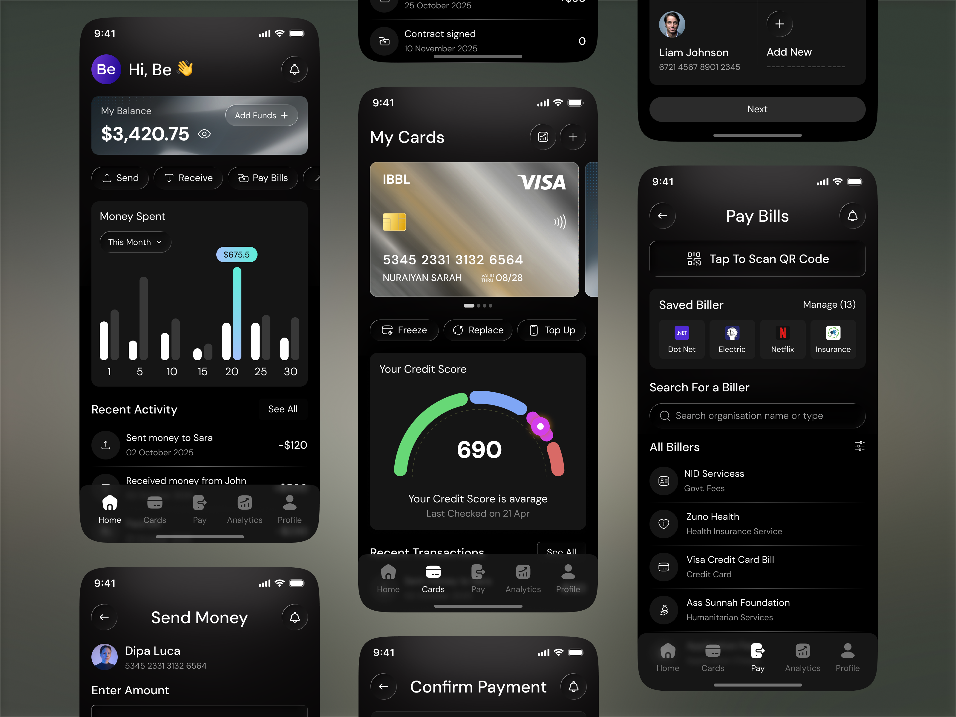 Example of Professional Mobile App UI/UX Design
