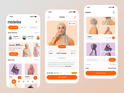 E-Commerce Mobile App app app design digital commerce ecommerce ecommerce design fashion ios app item list mobile mobile app mobile app design mobile ui online shop online store retail app shop shopify shopping cart store ui