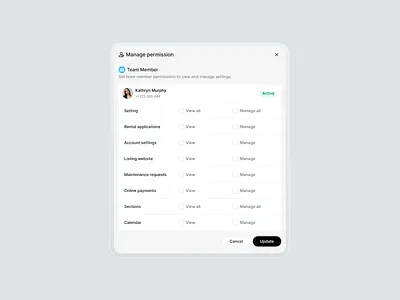 Take Manage Permission I Flexible Modules analytics dashboard design system flexibilty management management dashboard modularity module system permission product design saas saas dashboard task manager
