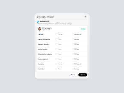 Take Manage Permission I Flexible Modules analytics dashboard design system flexibilty management management dashboard modularity module system permission product design saas saas dashboard task manager