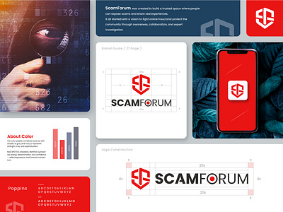 Brand Guidelines brand guidelines brand identity branding clean logo community logo creative logo flat logo forum logo graphic design letter logo letter sf logo logo design logo designer modern logo saas logo scam forum startup logo tech logo unique logo