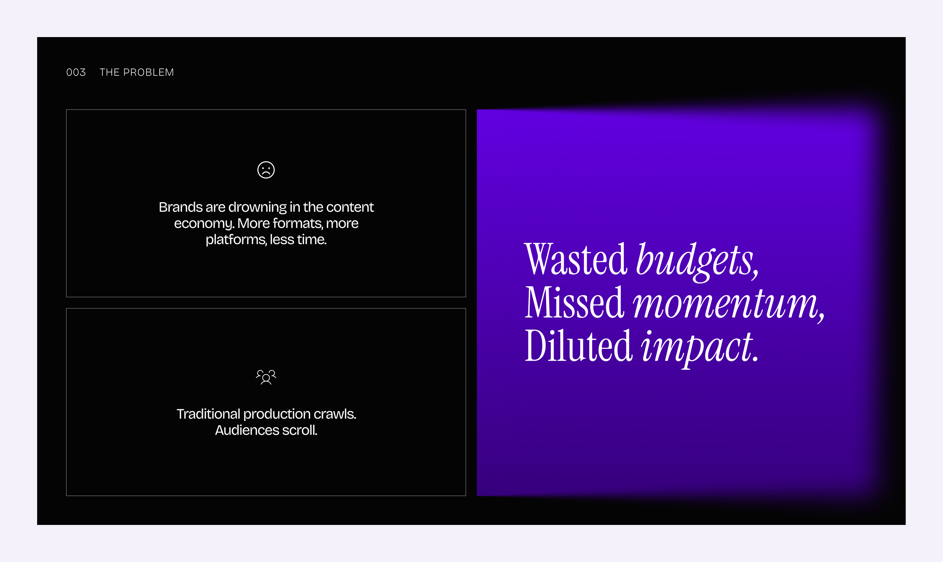 Example of Pitch Deck / Presentation Design