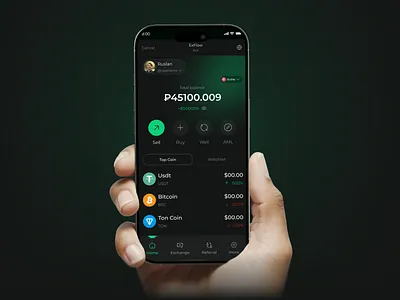 Finance App Design - Money Management with Telegram Bot appui branding budgetapp crypto wallet finance app financedashboard fintechdesign mobile app mobileappdesign money exchange app moneymanagement smartbudget telegrambot trading finance app ui uxuidesign