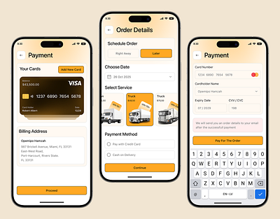 HAULER - Logistics Mobile App app design cargo courier service delivery app inventory logistics logistics mobile app management map mobile app parcel shipment shipping management tms tracking transportation transportation mobile app transportation service ui design uibillalbd