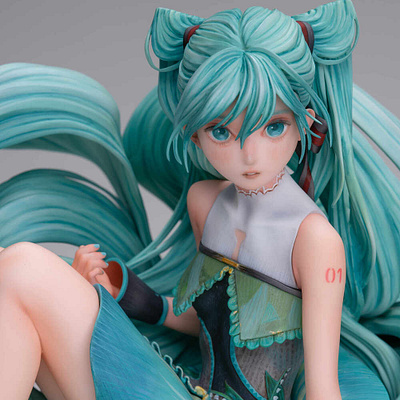 Hatsune Miku Statue Design branding design hatsune