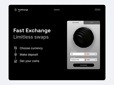 Fintech Crypto Web Site bank crypto daily design fintech homepage logo ui web web3 webdesin website