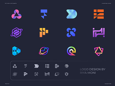unused web3 crypto blockchain logo design collection blockchain logo branding creative logo crypto logo defi design gaming logo logo logo collection logo design logo designer logofolio 2025 logomark modern logo print riyamoni startup logo tech logo token web3 logo
