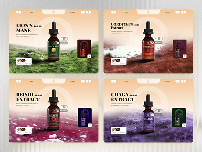 Modern Product Ecommerce Website – UI Design ecommerce website figma design hero section immersive website landing page modern ui modern website product page ui ux web ui website design