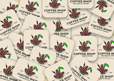 vintage coffee logo, brand identity badge badge logo brand coffee brand identity branding branding design coffee coffee logo coffee shop design dribble graphic design logo logo design vector vintage vintage design vintage logo