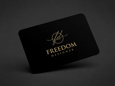 Freedom Designer Business Card branding business card design logo vector