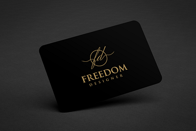 Freedom Designer Business Card branding business card design logo vector