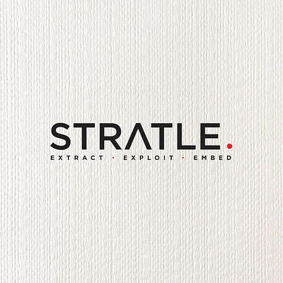 STRATLE Logo design logo
