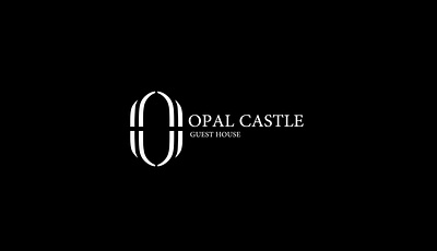 OPAL castle branding graphic design logo logo design logotypo wordmark